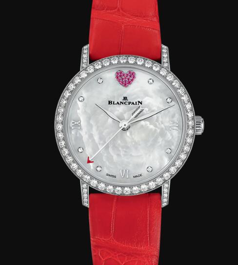 Review Blancpain Villeret Watch Review Ultraplate Saint valentin Replica Watch 6104B 4654 99A